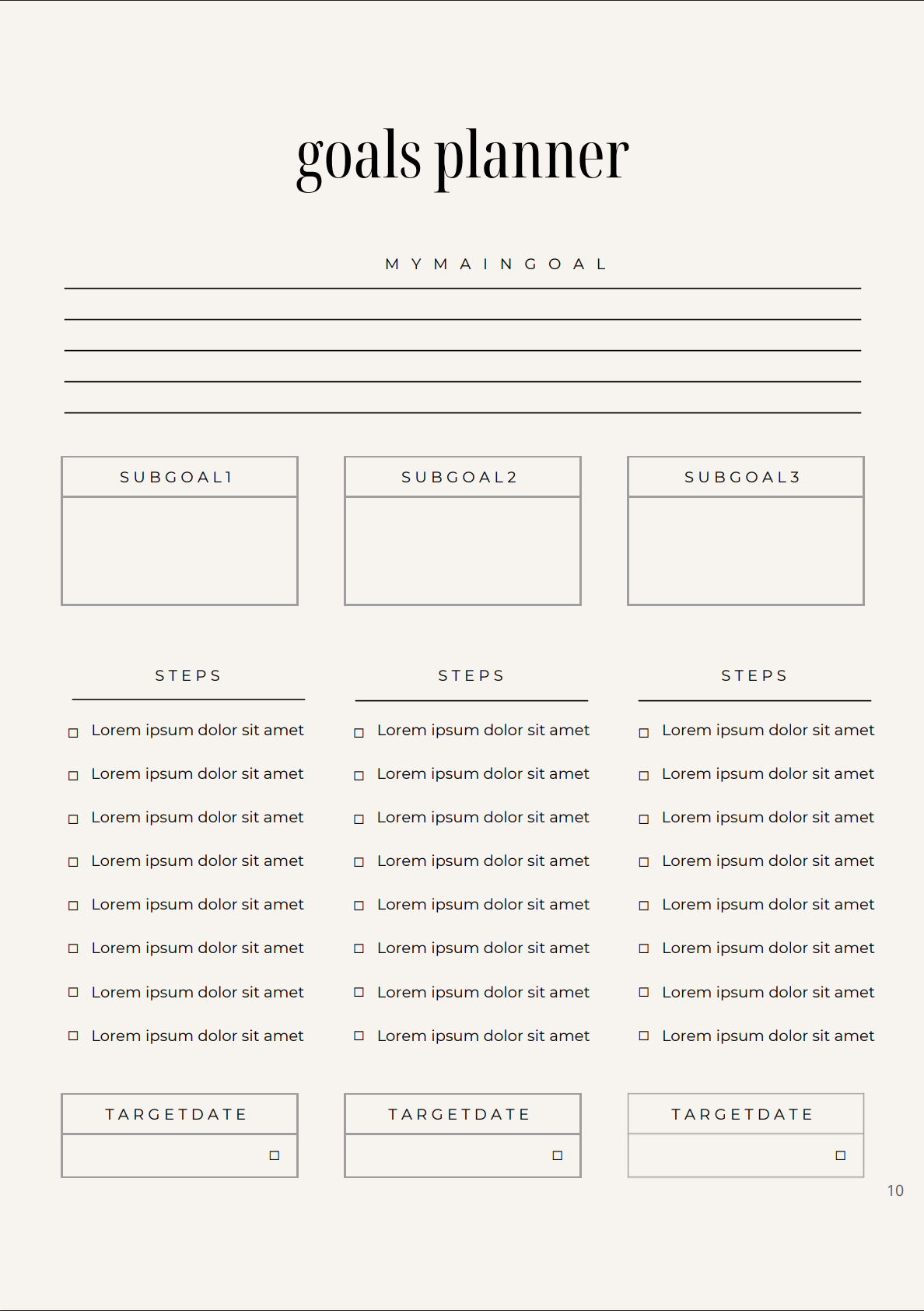 Zestaw 2 Plannerów Business + Social media