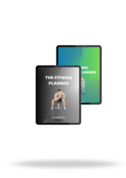 Zestaw 2 plannerów Fitness + Personal Growth