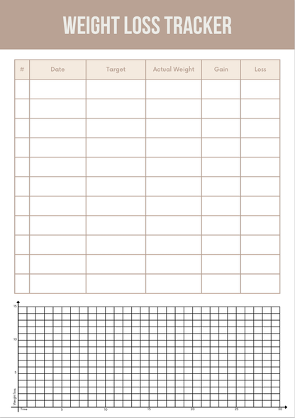 Zestaw 2 plannerów Fitness + Personal Growth