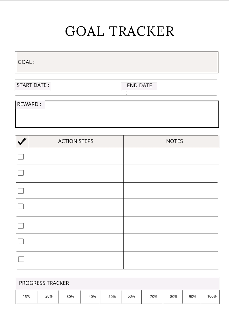 Zestaw 2 plannerów Fitness + Personal Growth