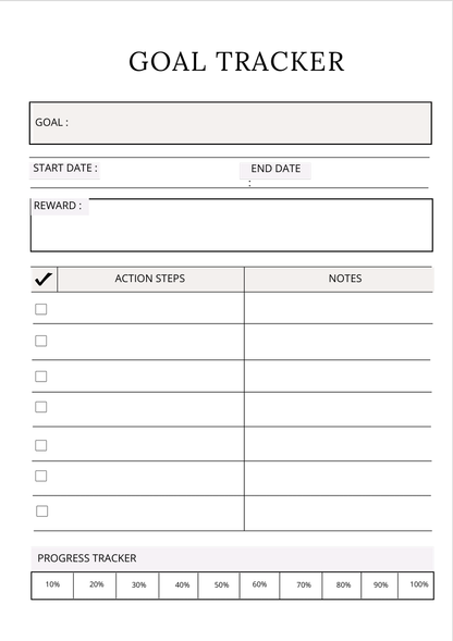 Zestaw 2 plannerów Fitness + Personal Growth